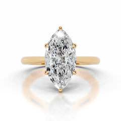 Araluen Diamond Engagement Ring - 18K Yellow Gold
