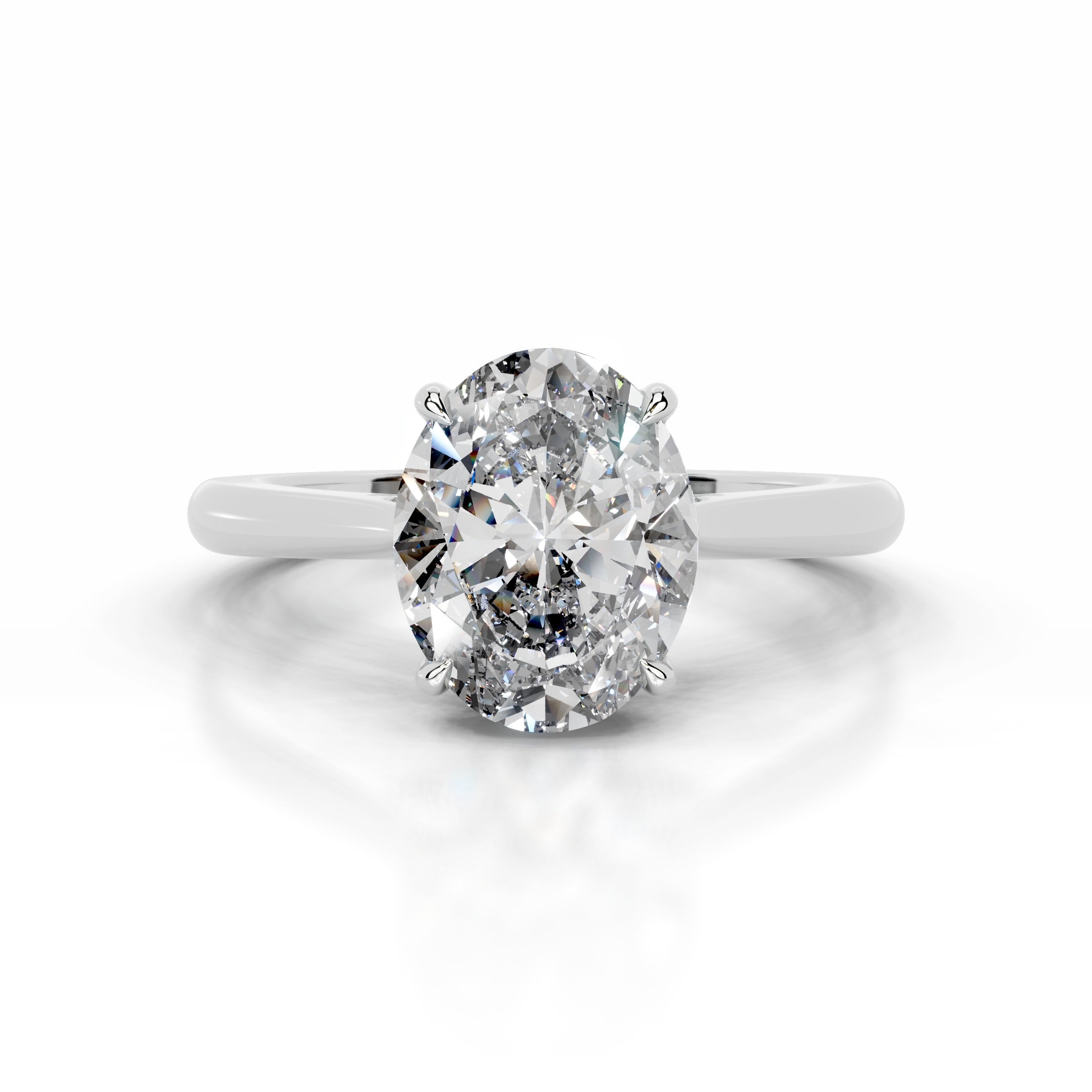Bahia Diamond Engagement Ring - Platinum - Main Stone 1.02 Carat