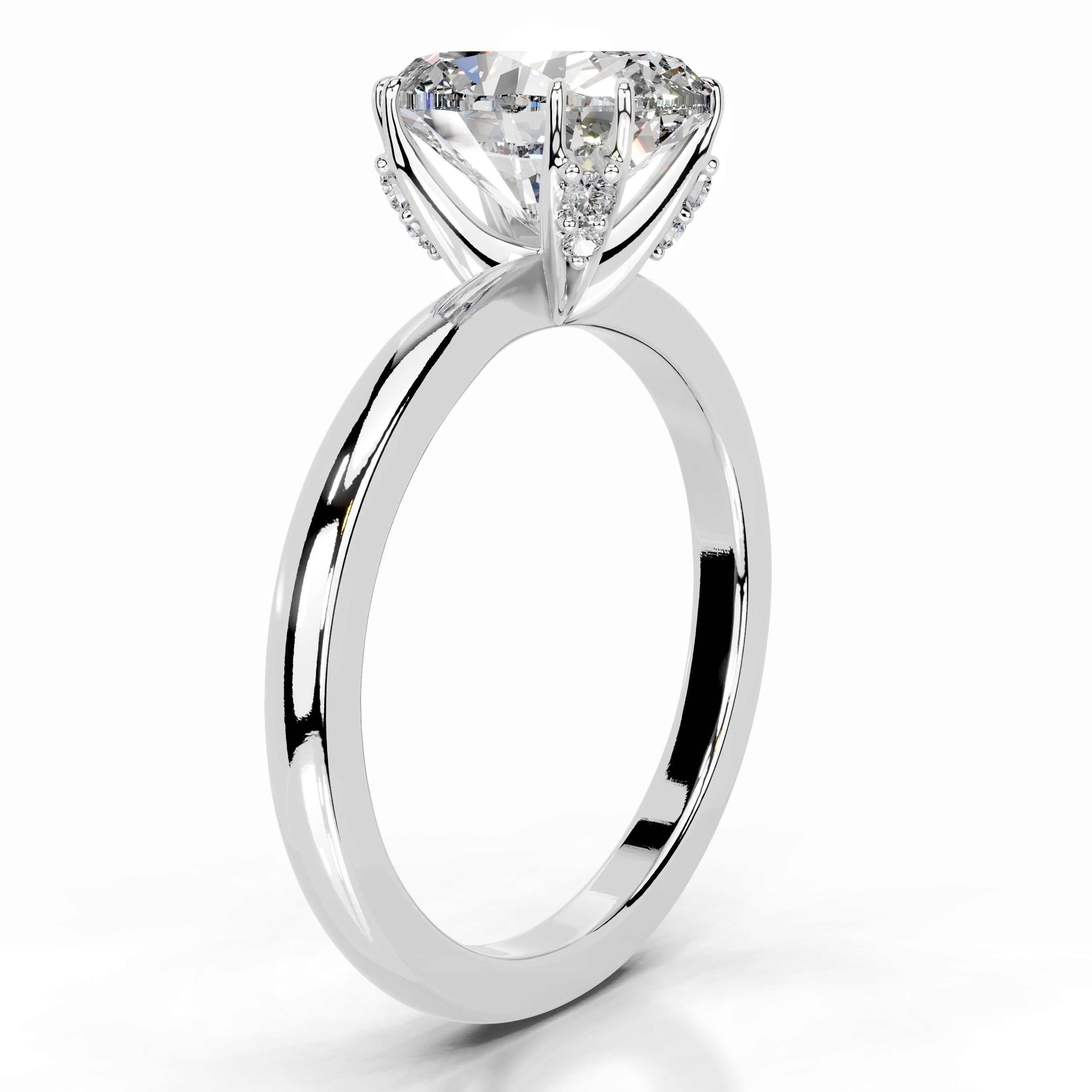 Ballina Lab Grown Diamond Ring - 14K White Gold (RTS)