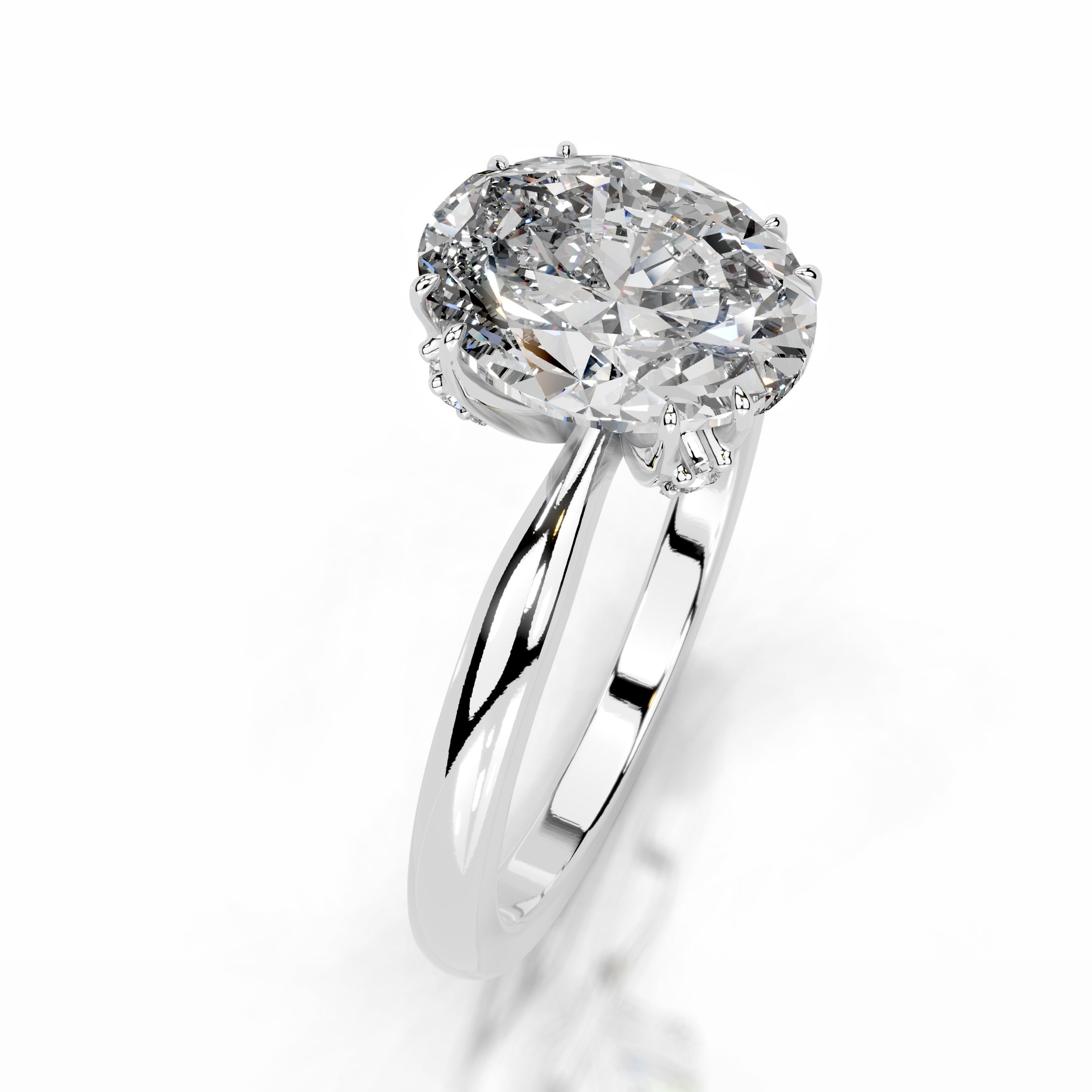 Ballina Lab Grown Diamond Ring - 14K White Gold (RTS)