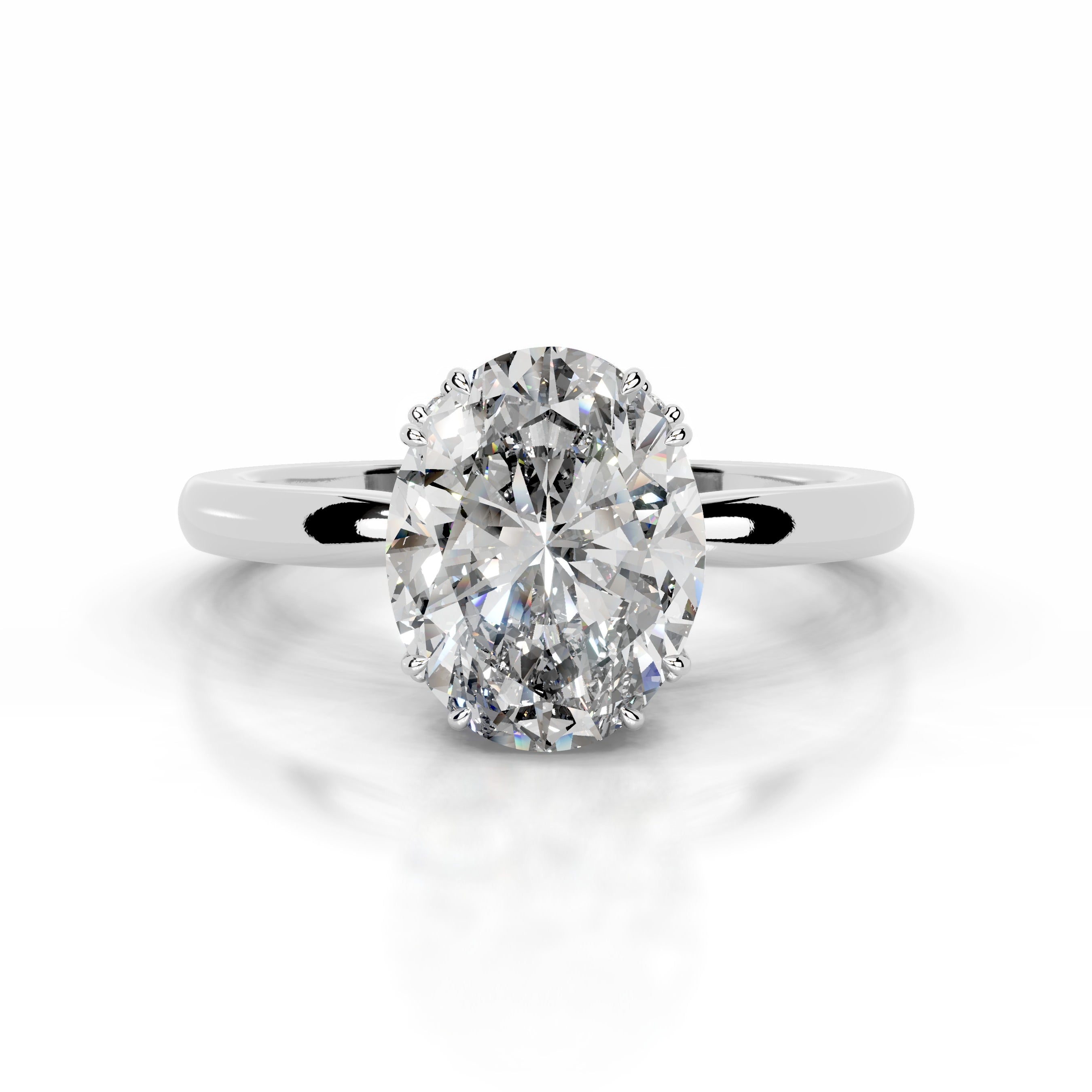 Ballina Diamond Engagement Ring - Platinum