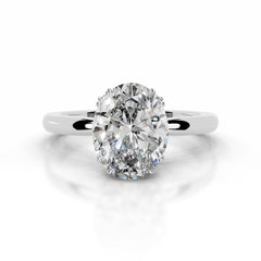 Ballina Lab Grown Diamond Ring - 14K White Gold