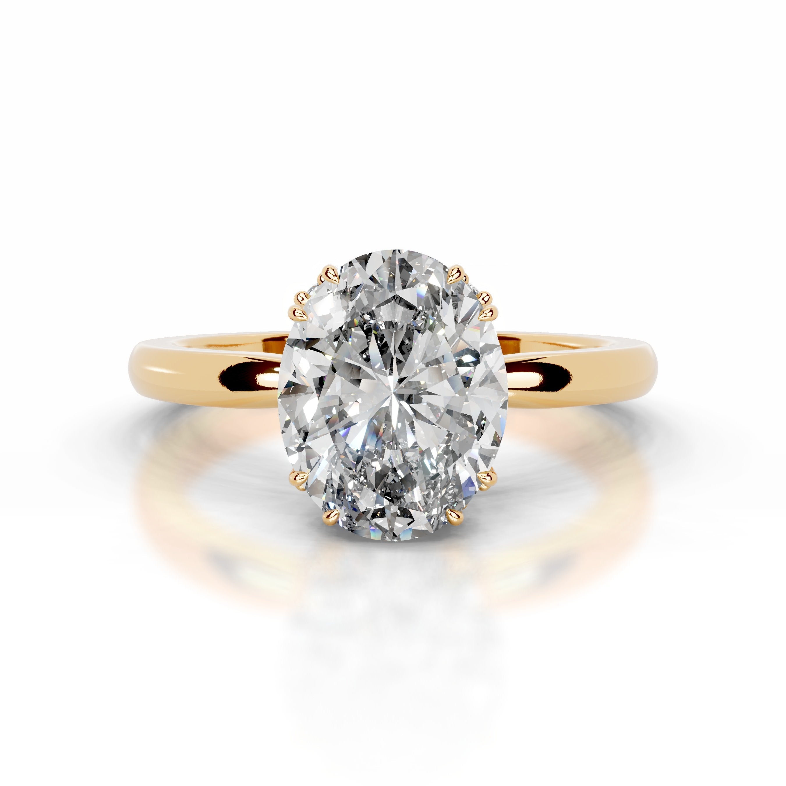 Ballina Lab Grown Diamond Ring - 18K Yellow Gold (RTS)