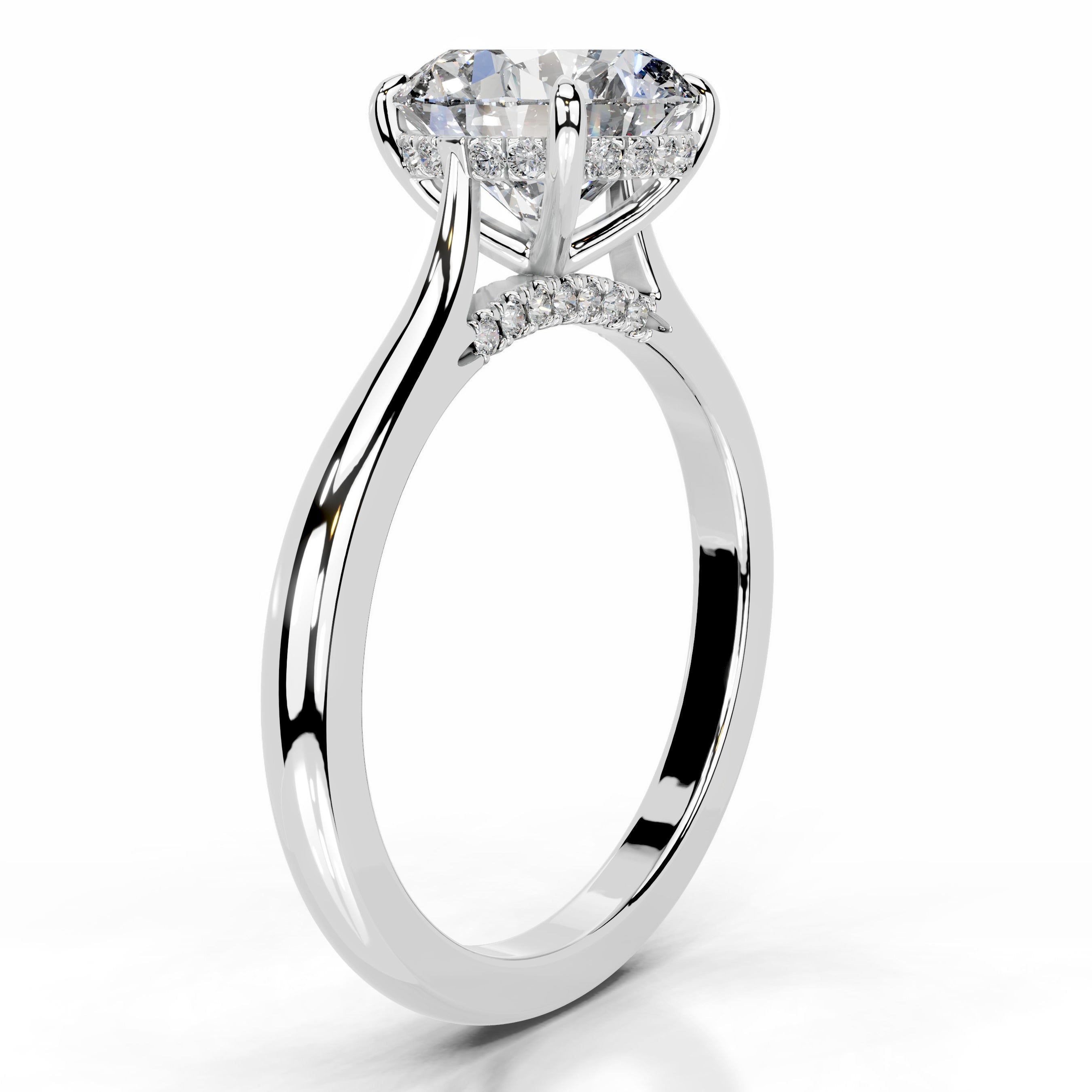 Kiara Diamond Engagement Ring  - Platinum