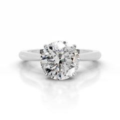 Kiara Diamond Engagement Ring - 18K White Gold