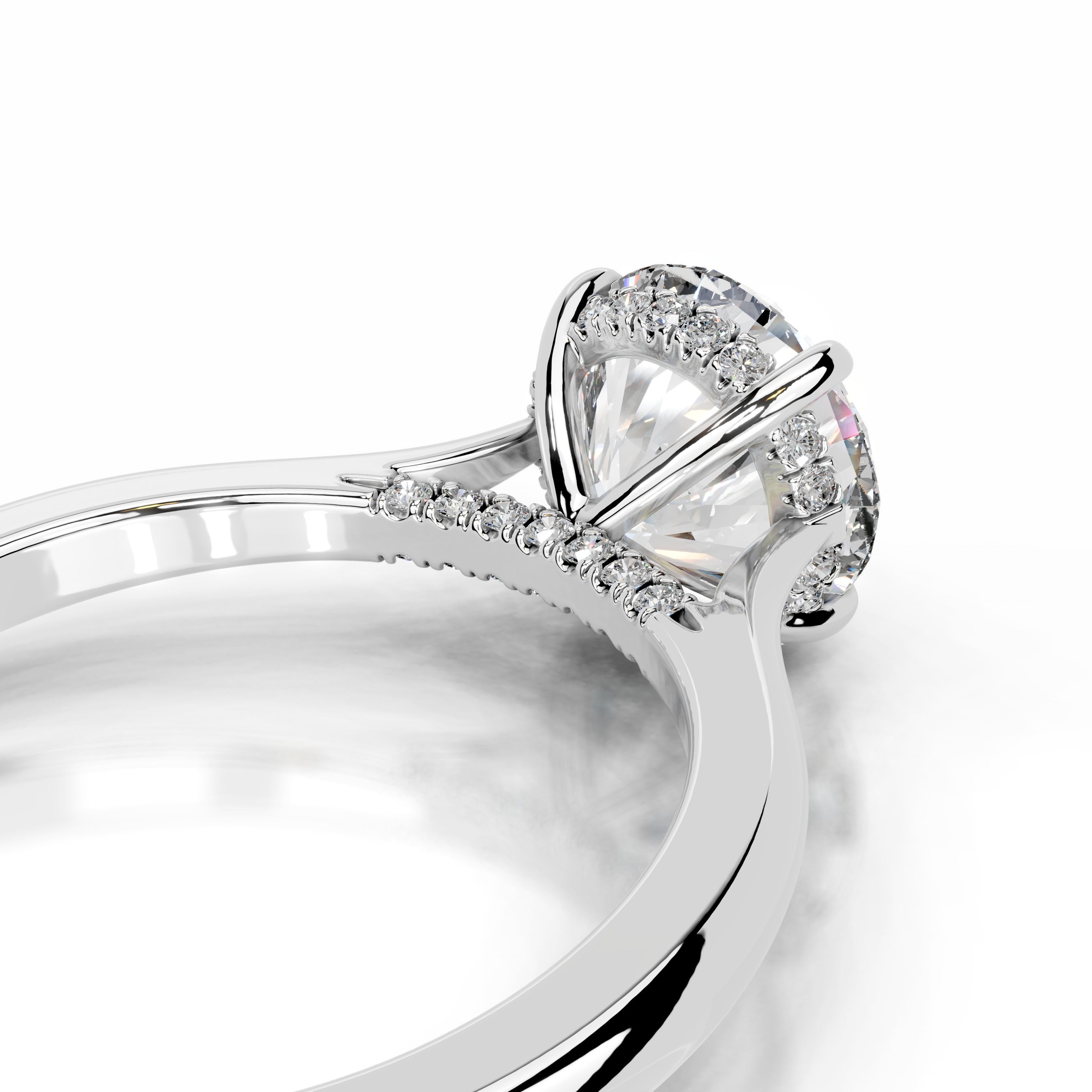 Kiara Diamond Engagement Ring  - Platinum