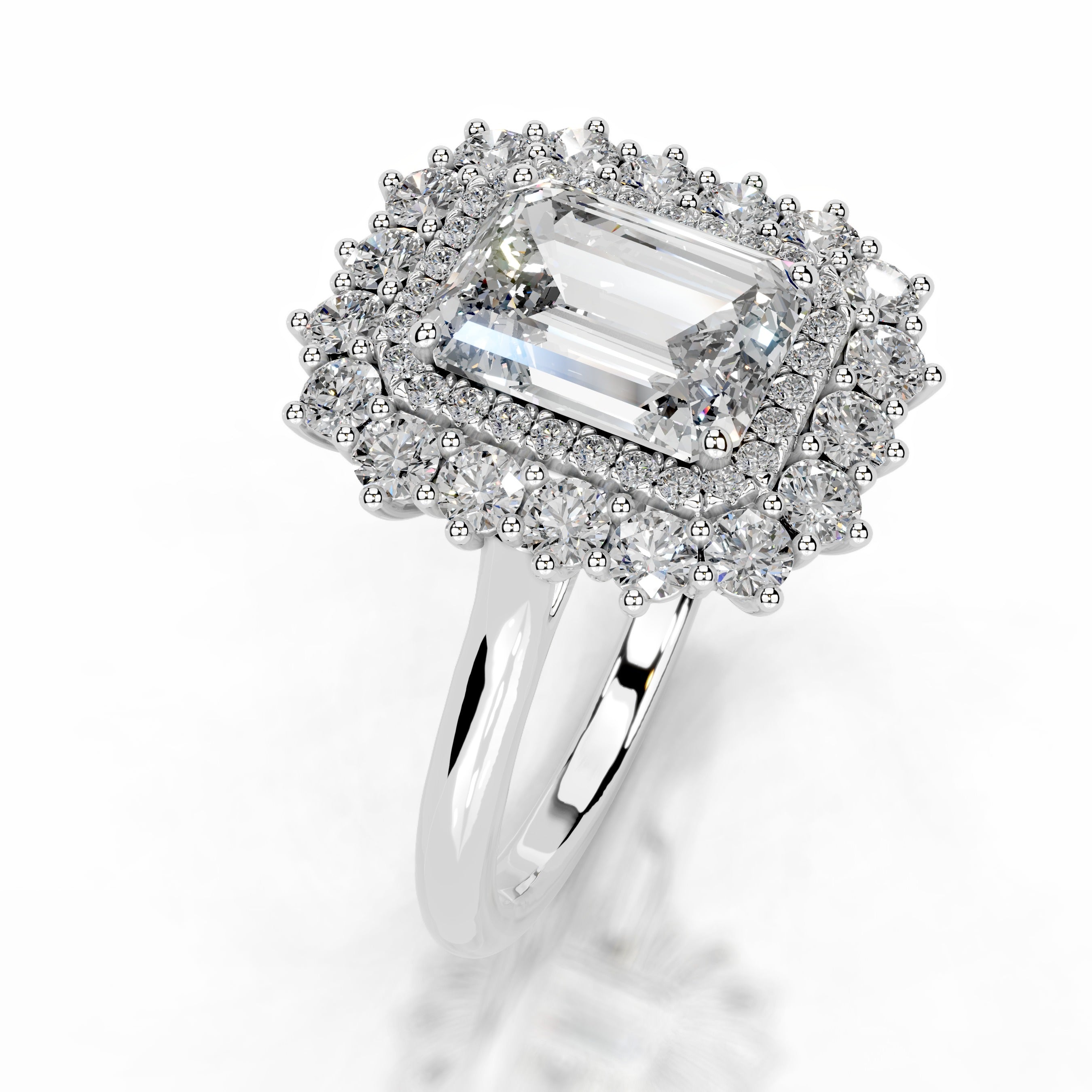 Myaree Diamond Engagement Ring - 14K White Gold