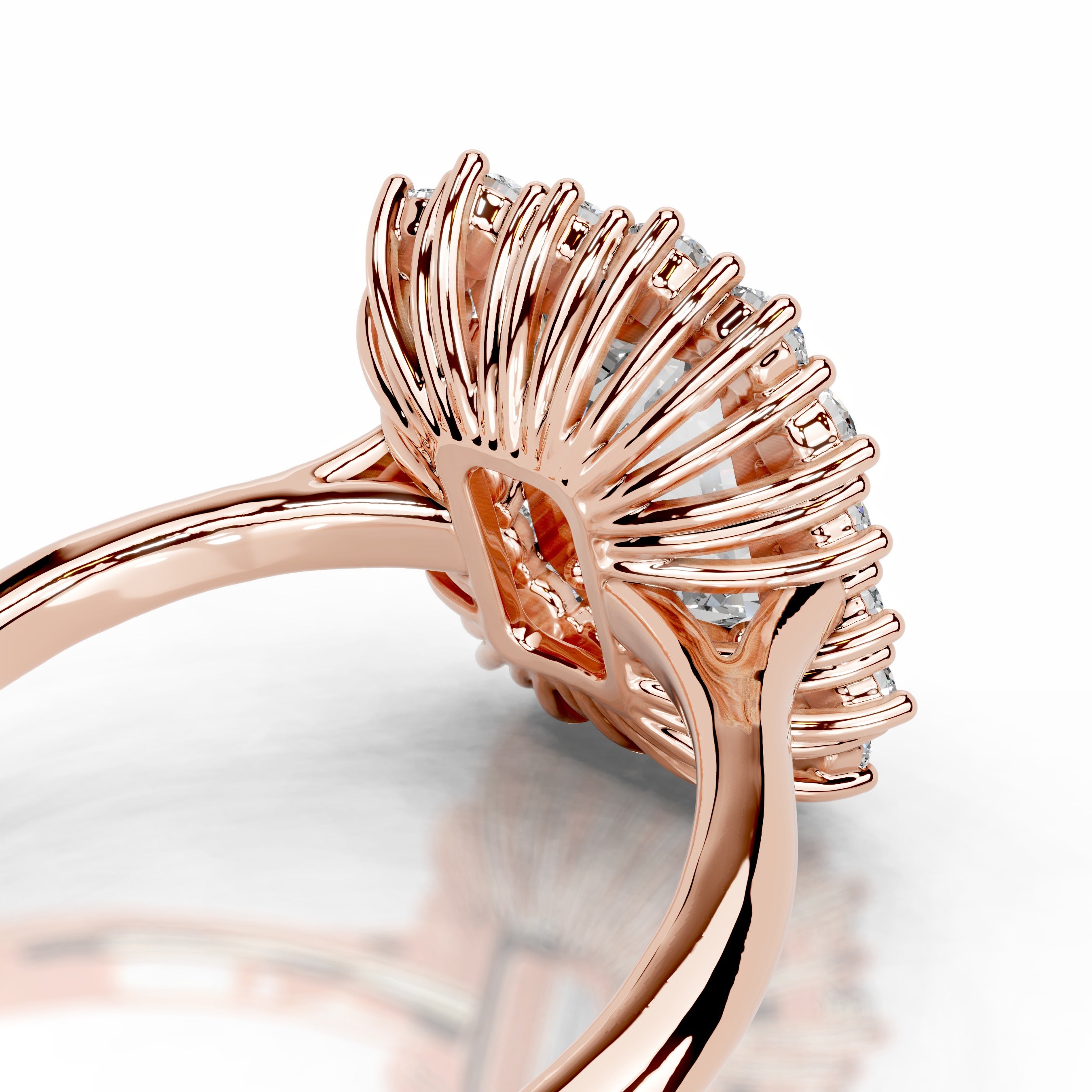 Myaree Diamond Engagement Ring - 14K Rose Gold