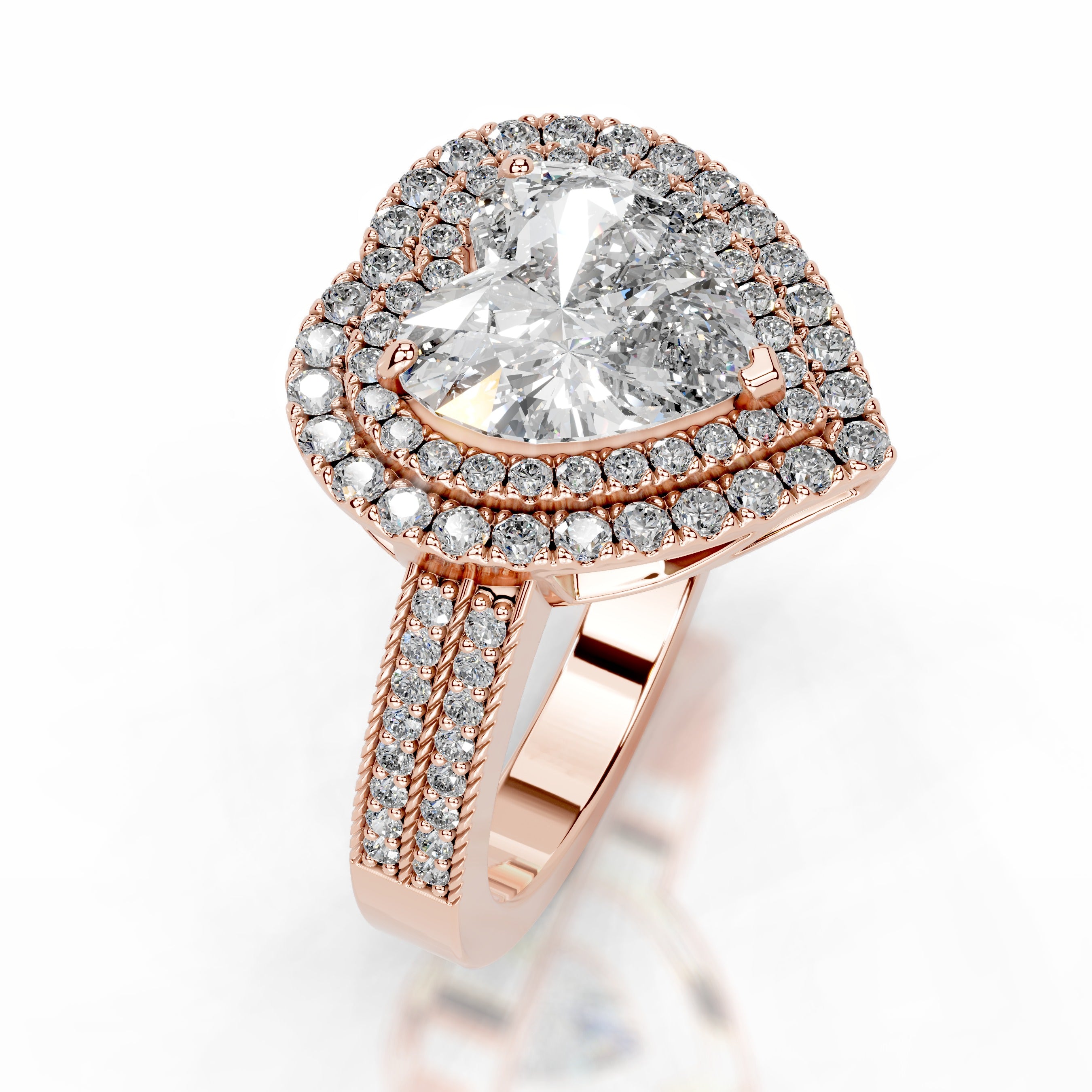 Orana Lab Grown Diamond Ring - 14K Rose Gold