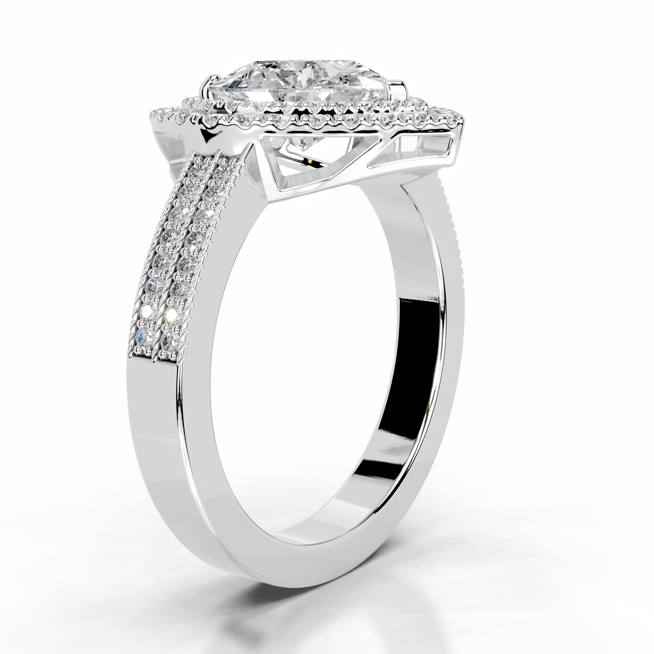 Orana Diamond Engagement Ring - Platinum