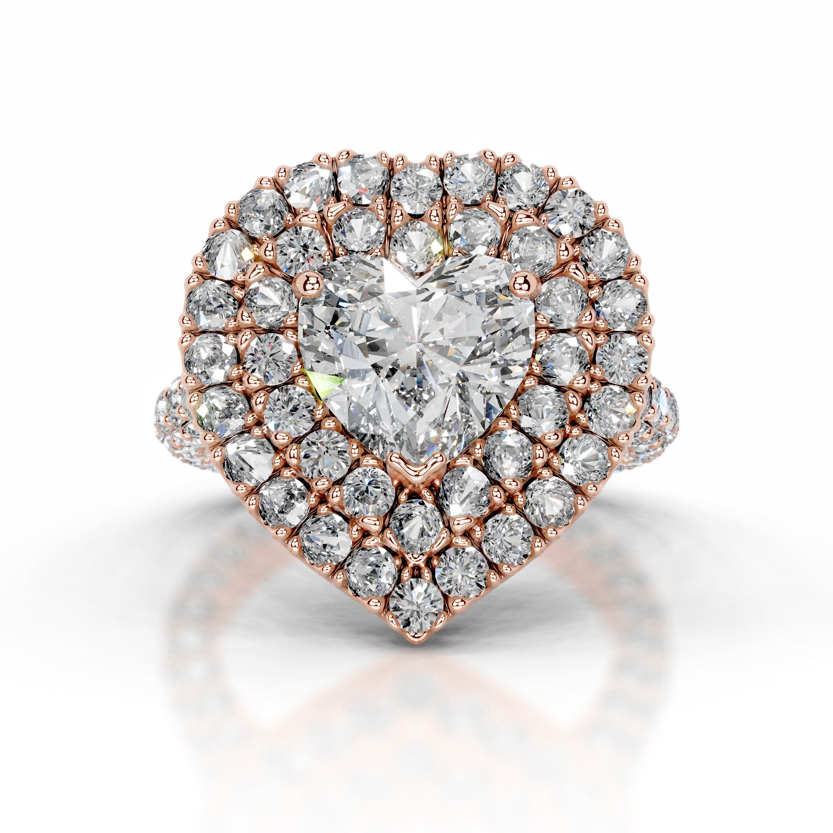 Rianna Diamond Engagement Ring - 14K Rose Gold