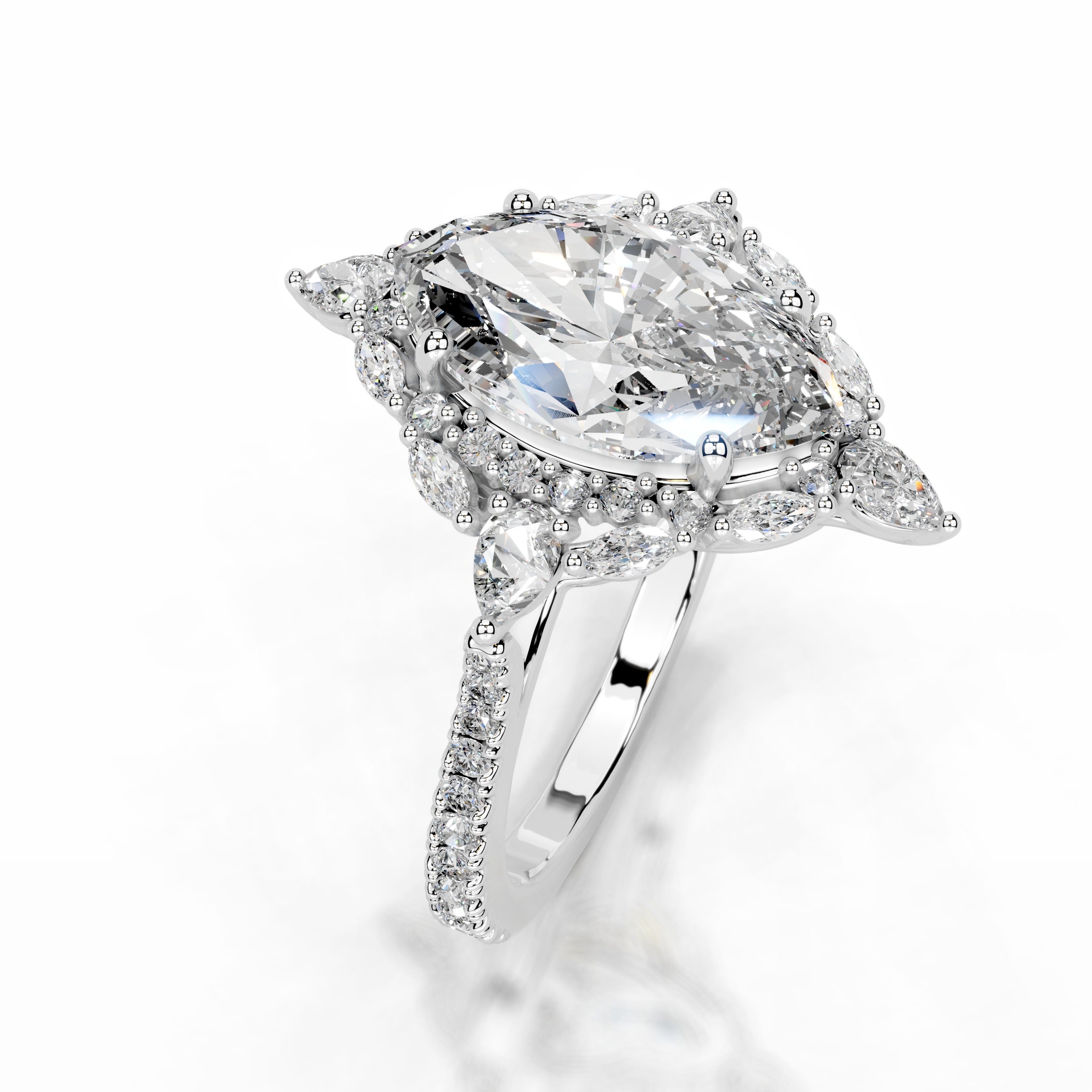 Fernanda Lab Grown Diamond Ring - Platinum