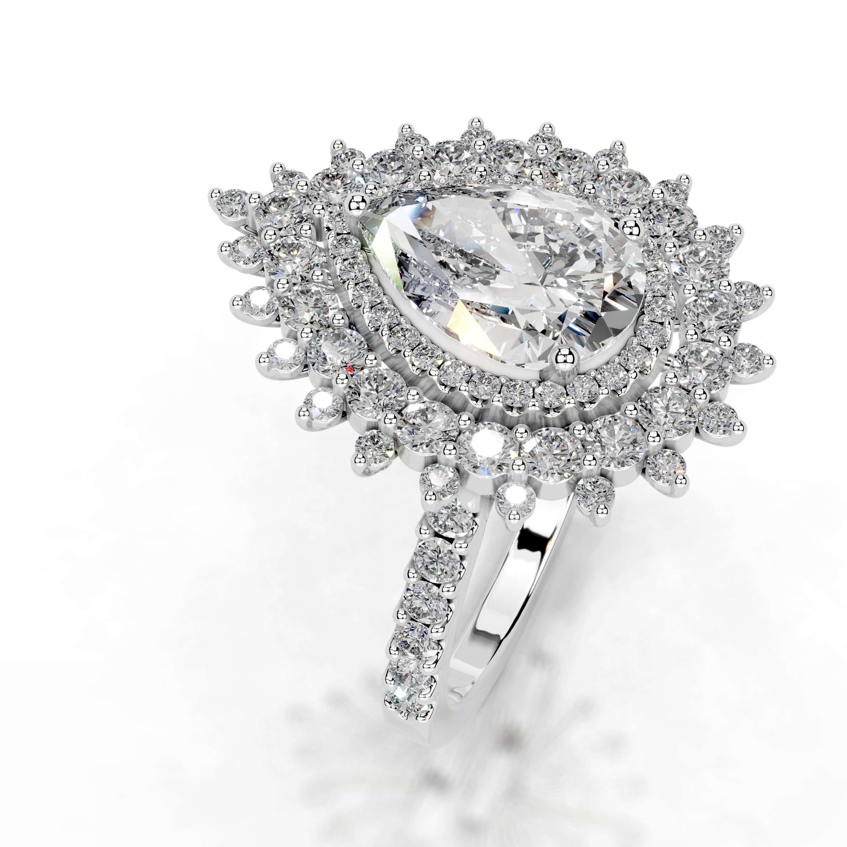 Clara Diamond Engagement Ring - Platinum