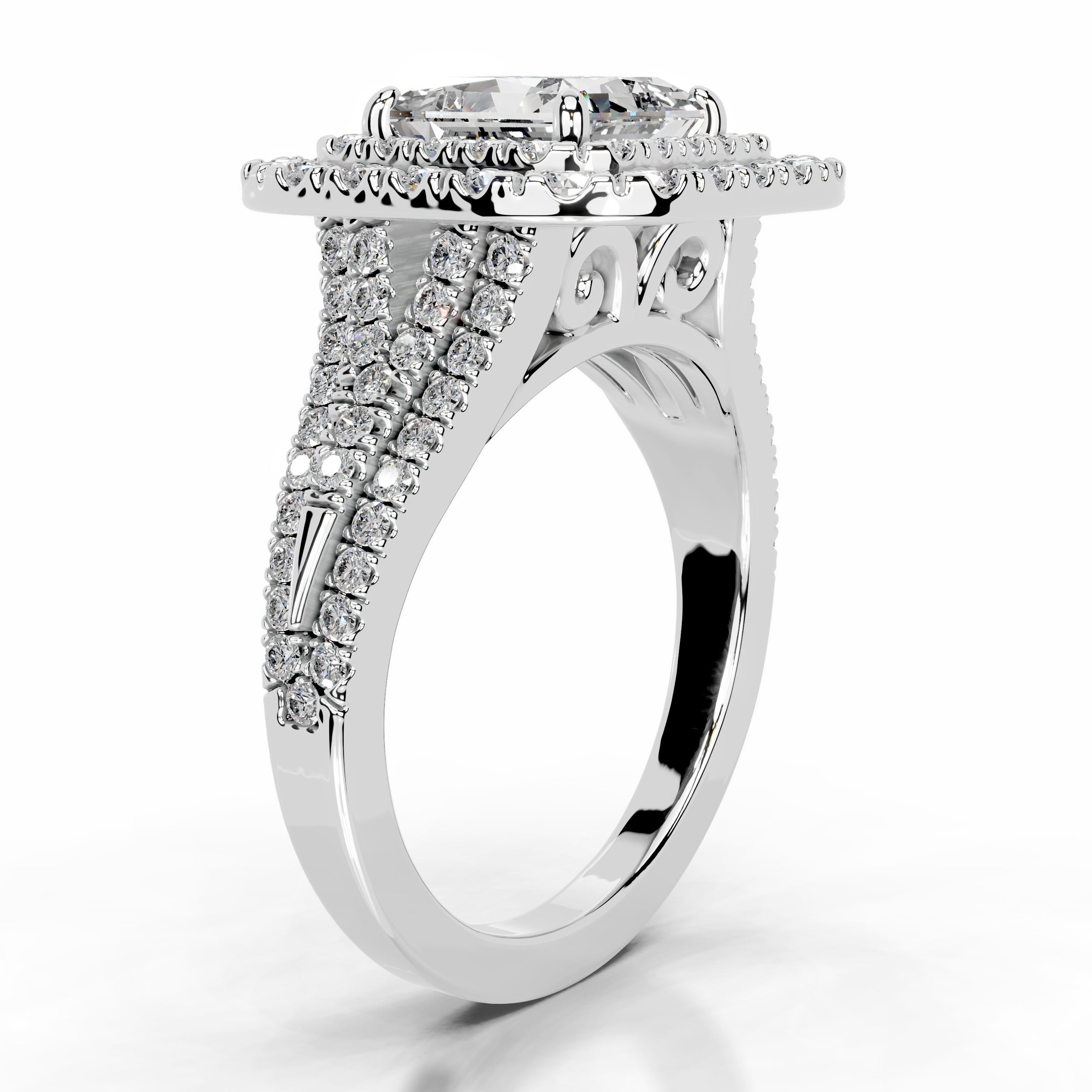 Tainara Diamond Engagement Ring - 18K White Gold