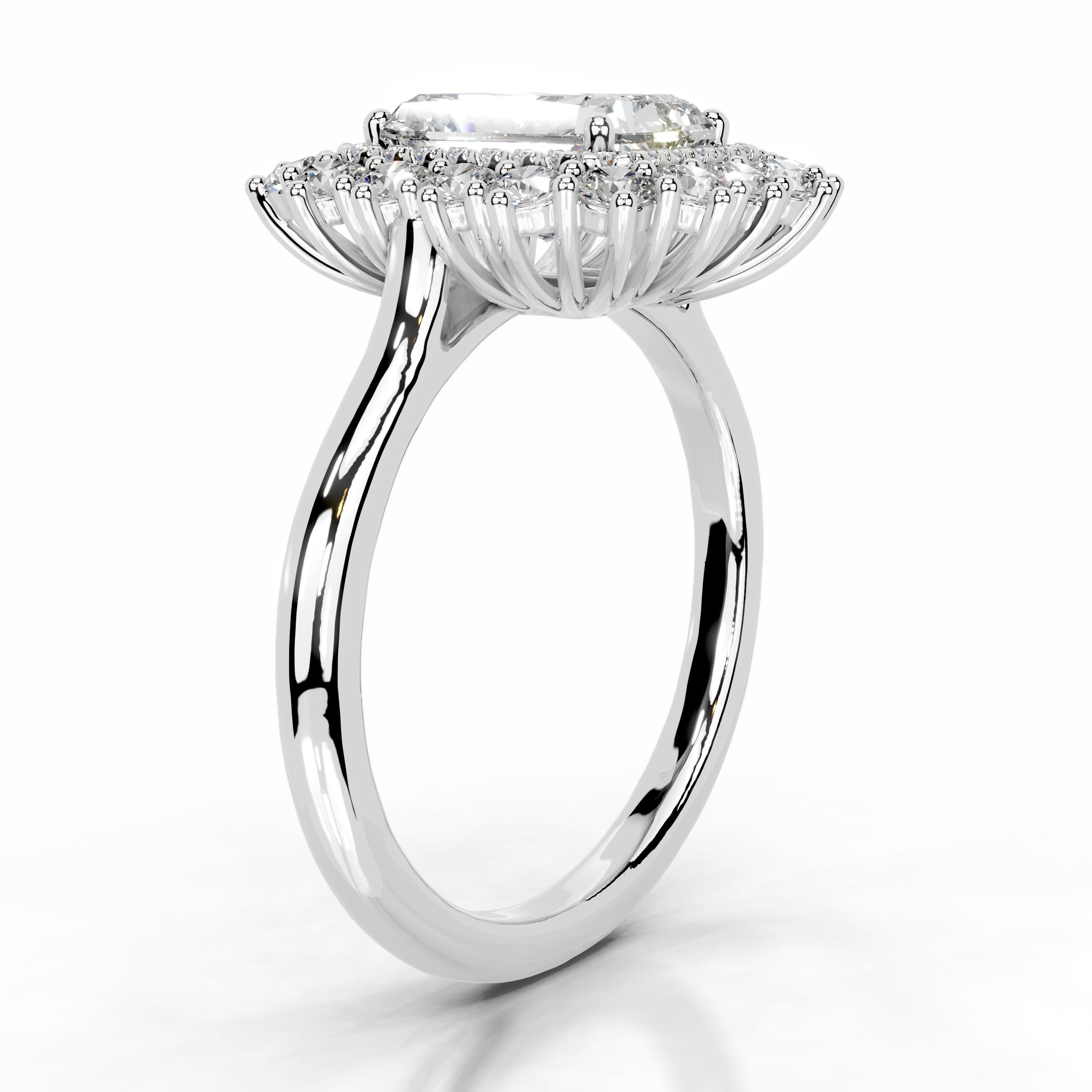 Adriana Lab Grown Diamond Ring - 18K White Gold