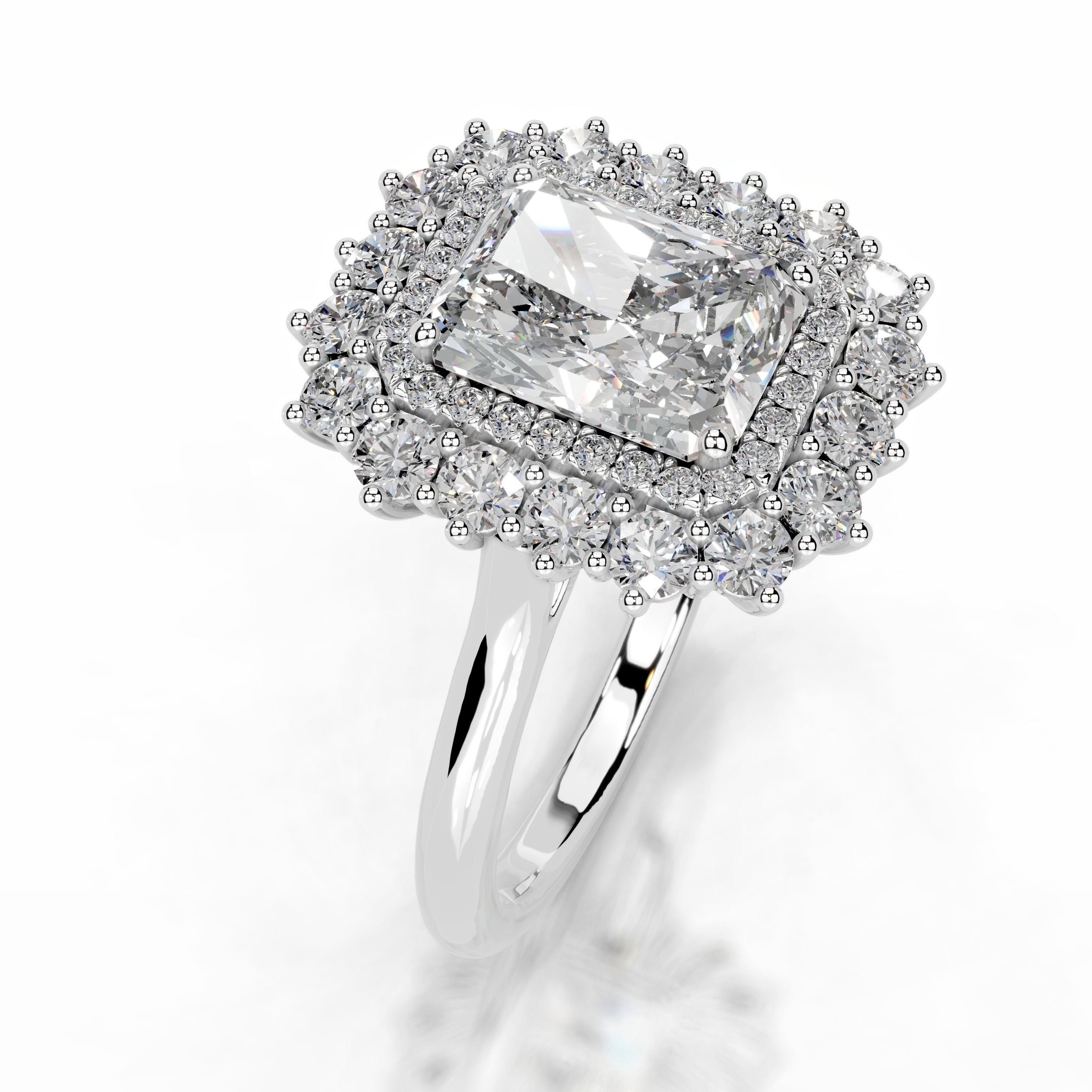 Adriana Diamond Engagement Ring - Platinum