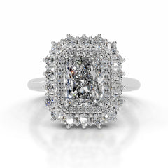 Adriana Diamond Engagement Ring - 14K White Gold