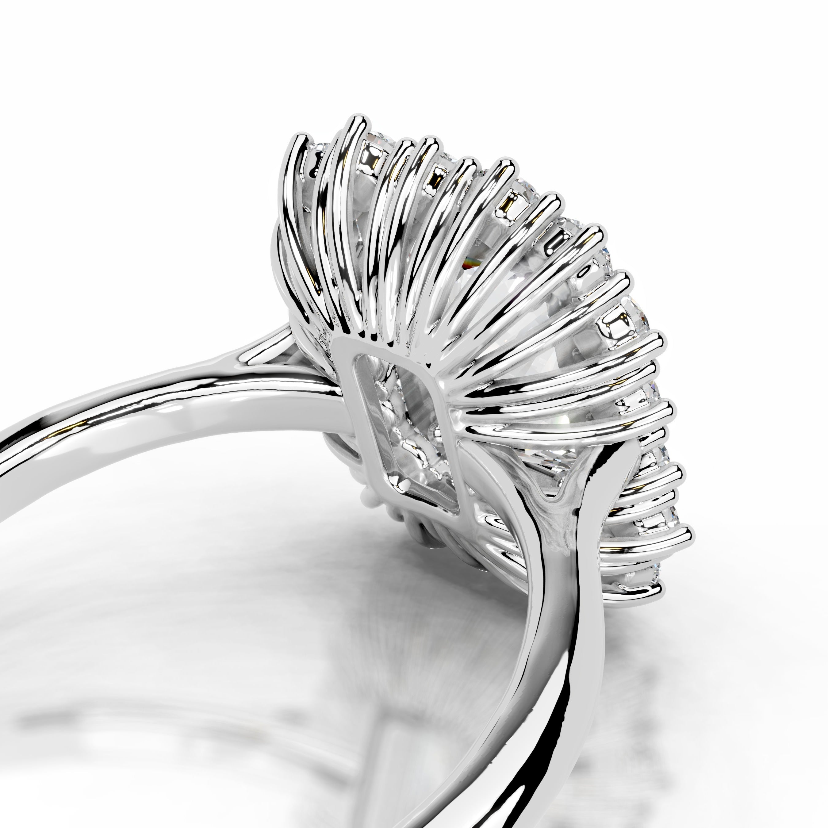 Adriana Lab Grown Diamond Ring - Platinum