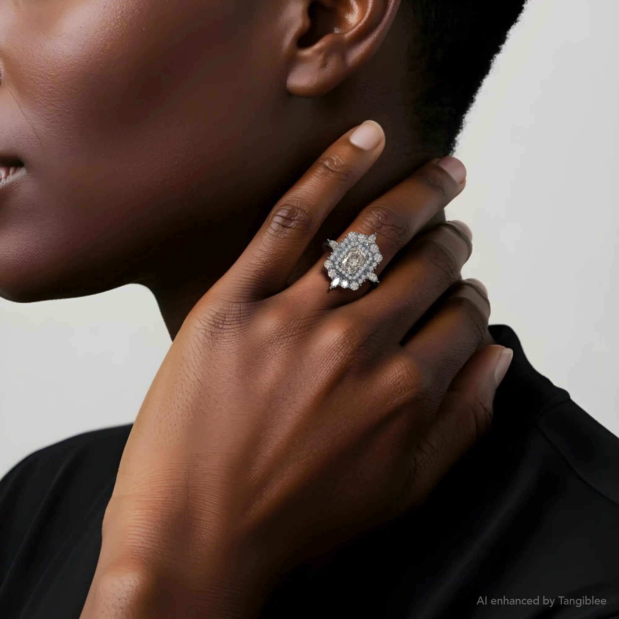 Alberta Lab Grown Diamond Ring - Platinum