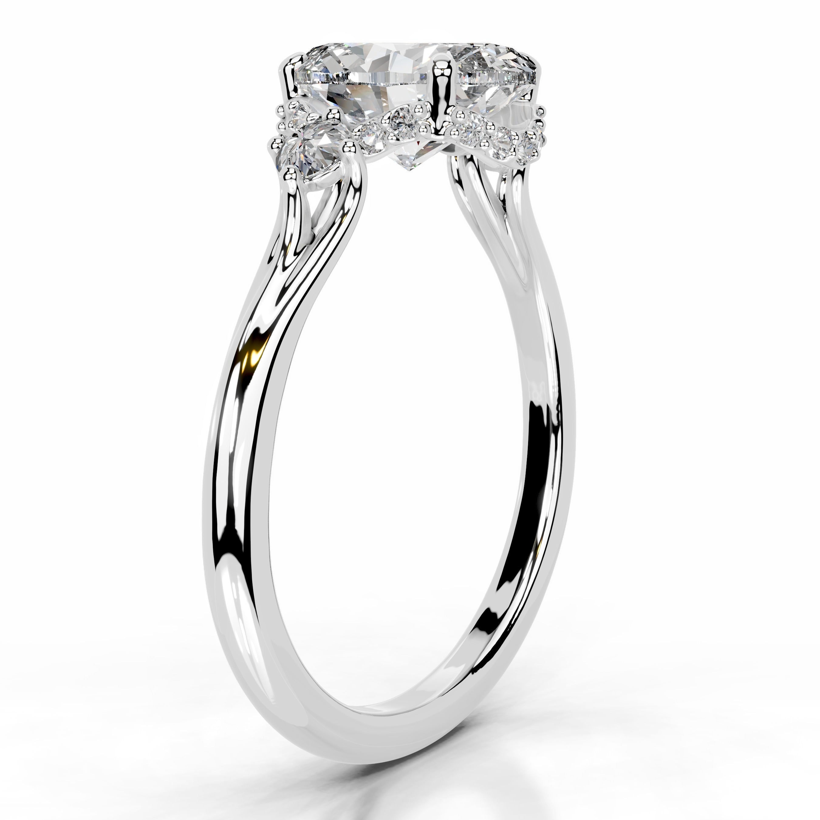 Antonia Diamond Engagement Ring - Platinum