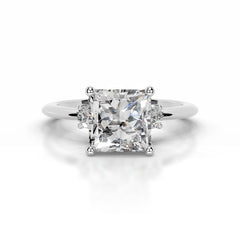 Blanca Diamond Engagement Ring - 14 White Gold