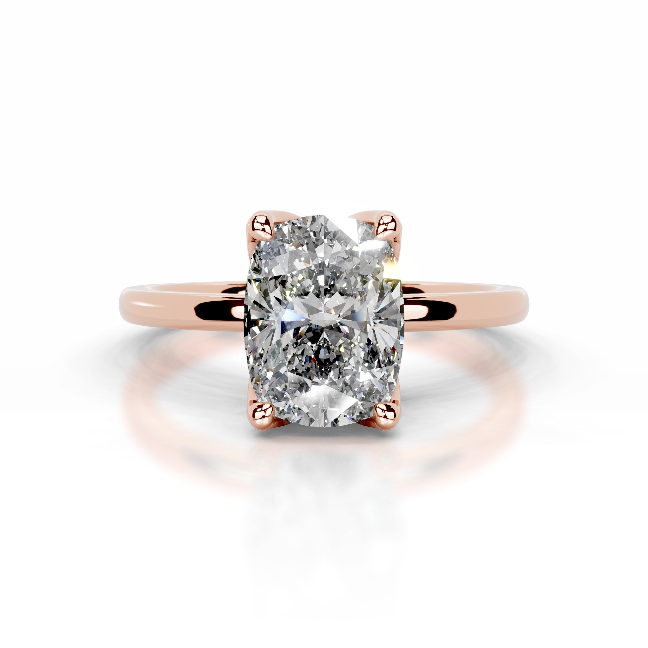Phoenix Diamond Engagement Ring - 14K Rose Gold