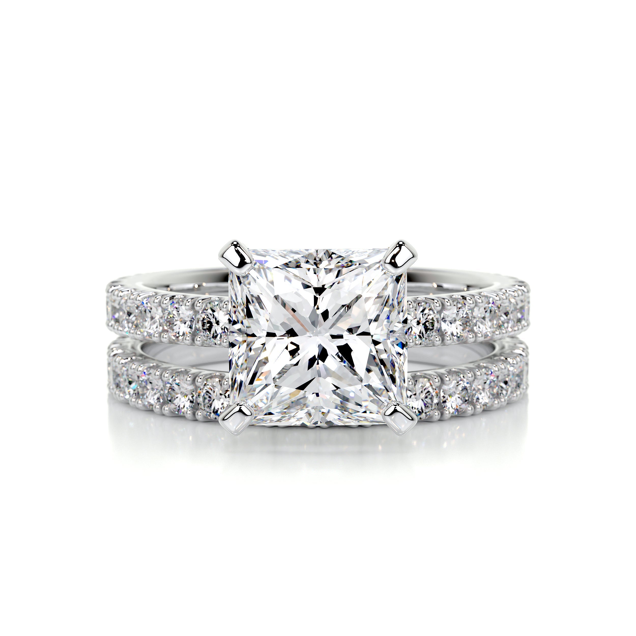 Blair Diamond Bridal Set -14K White Gold (RTS)