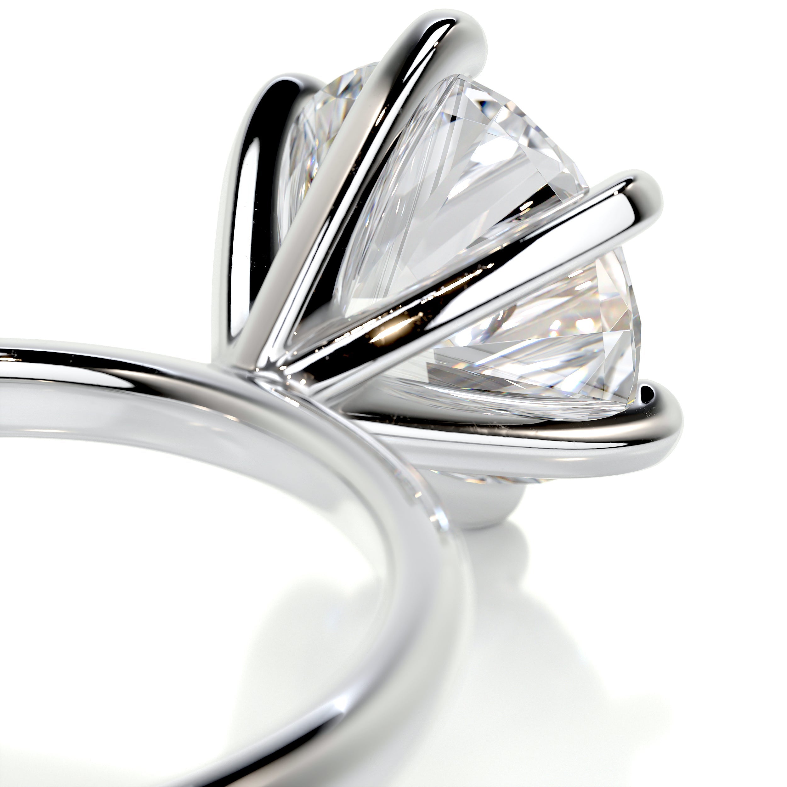 Samantha Diamond Engagement Ring - Platinum