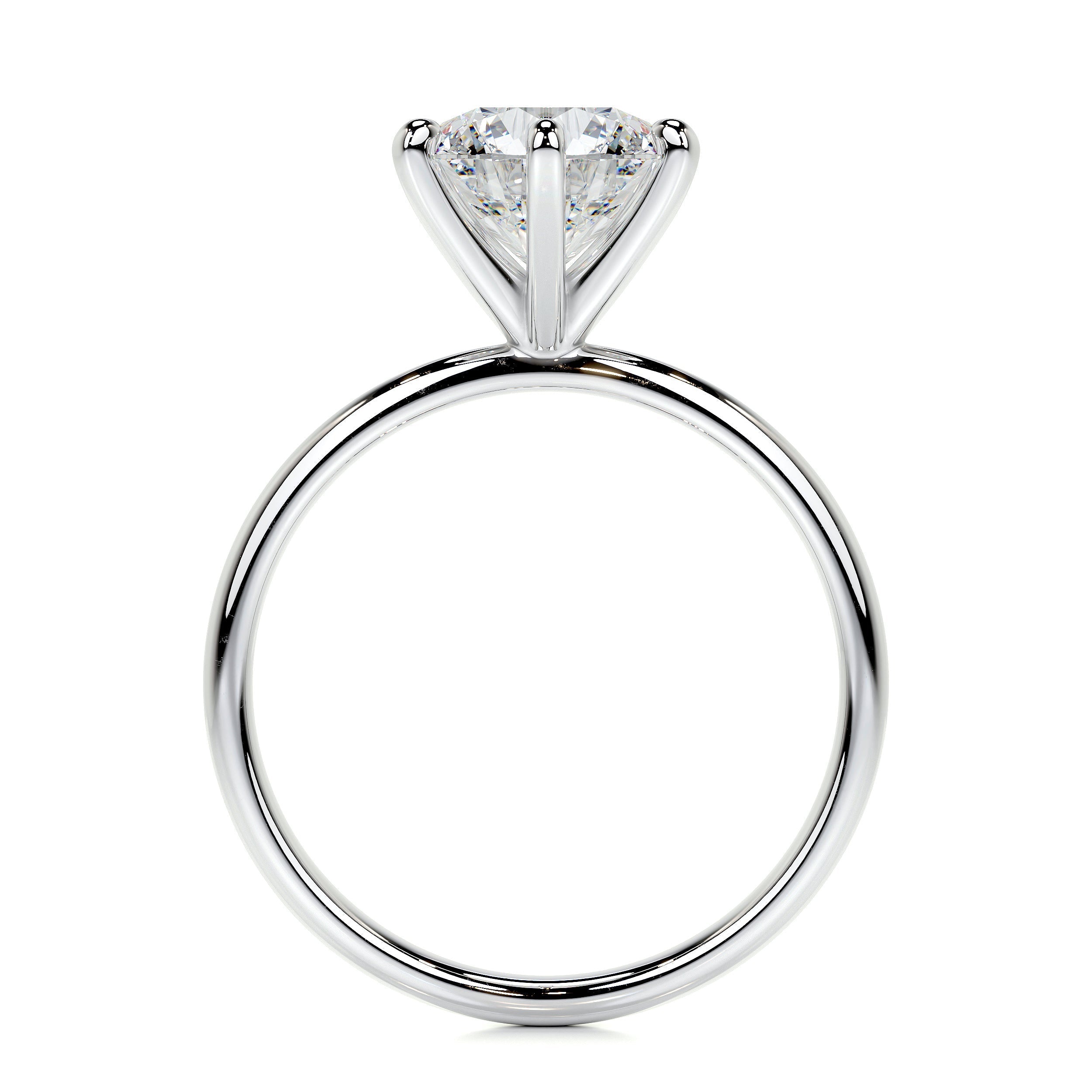 Samantha Lab Grown Diamond Ring -14K White Gold (RTS)