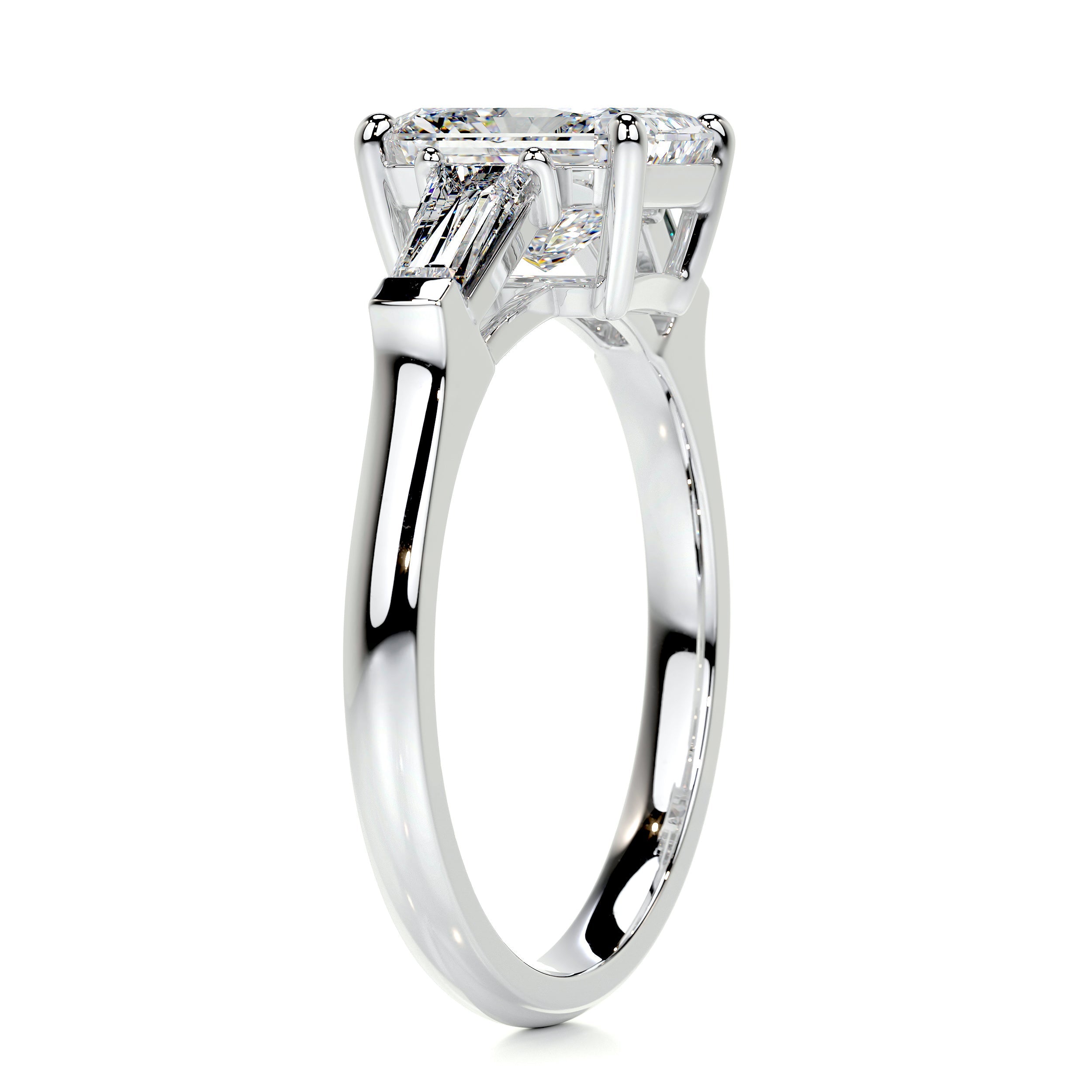 Skylar Diamond Engagement Ring -14K White Gold (RTS)