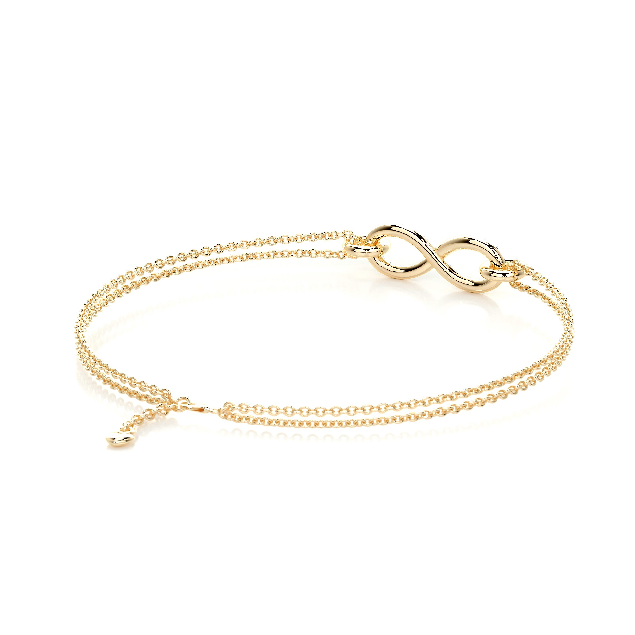 Debbie Diamonds Bracelet   (0.25 Carat) -18K Yellow Gold (RTS)