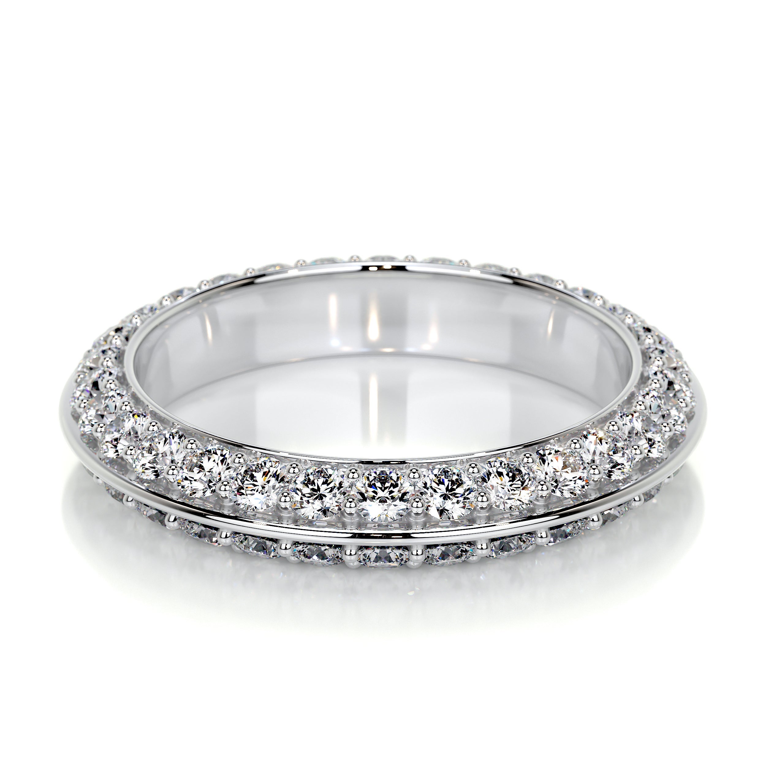 Eliana Lab Grown Diamonds Wedding Ring   (0.50 Carat) -14K White Gold (RTS)