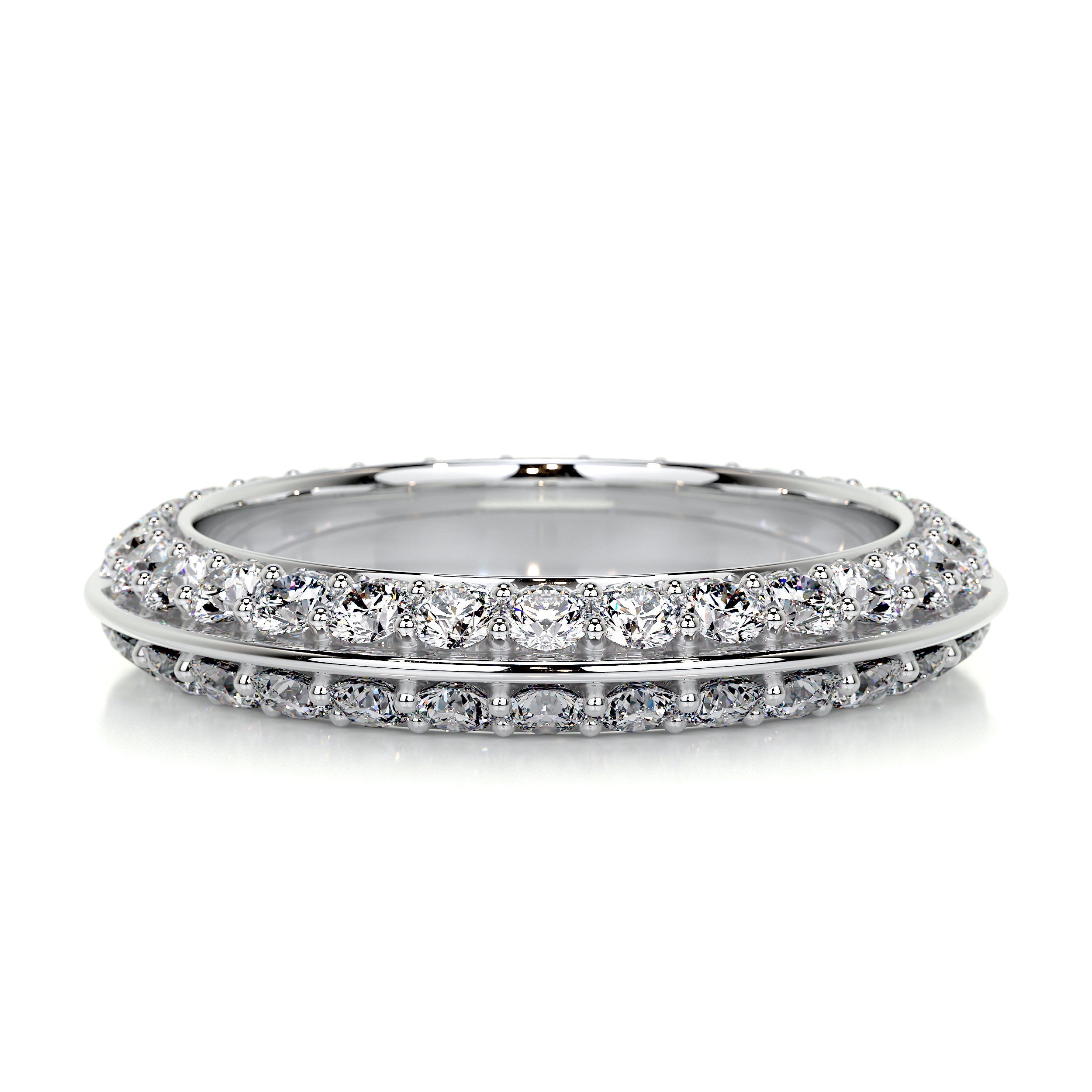 Eliana Wedding Ring (0.50 Carat) -14K White Gold (RTS)