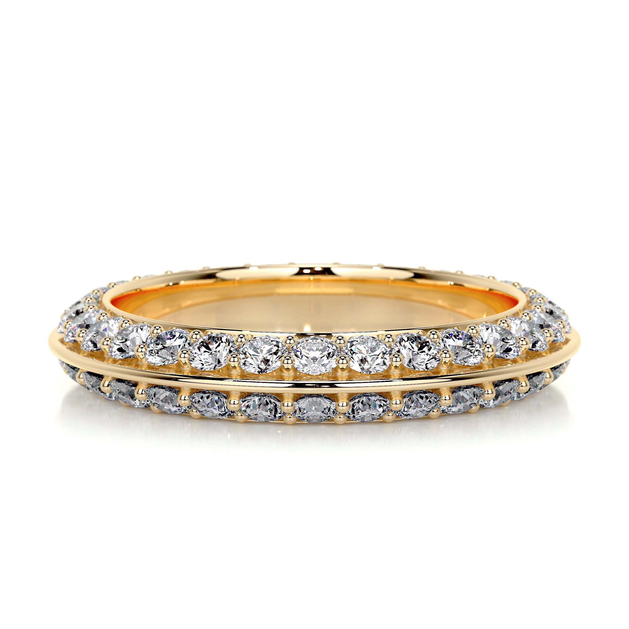 Eliana Wedding Ring   (0.50 Carat) -18K Yellow Gold (RTS)