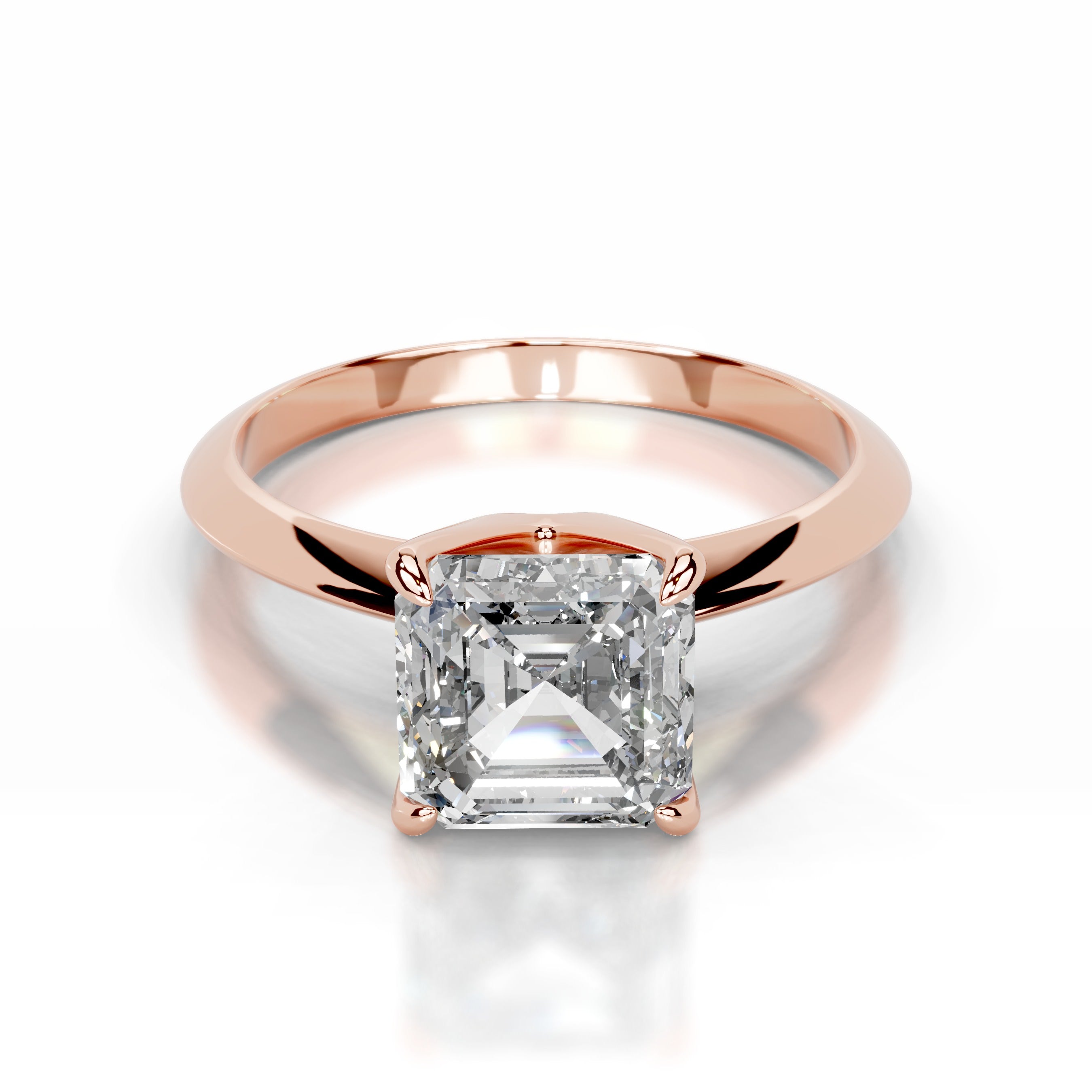 Evie Lab Grown Diamond Ring - 14K Rose Gold