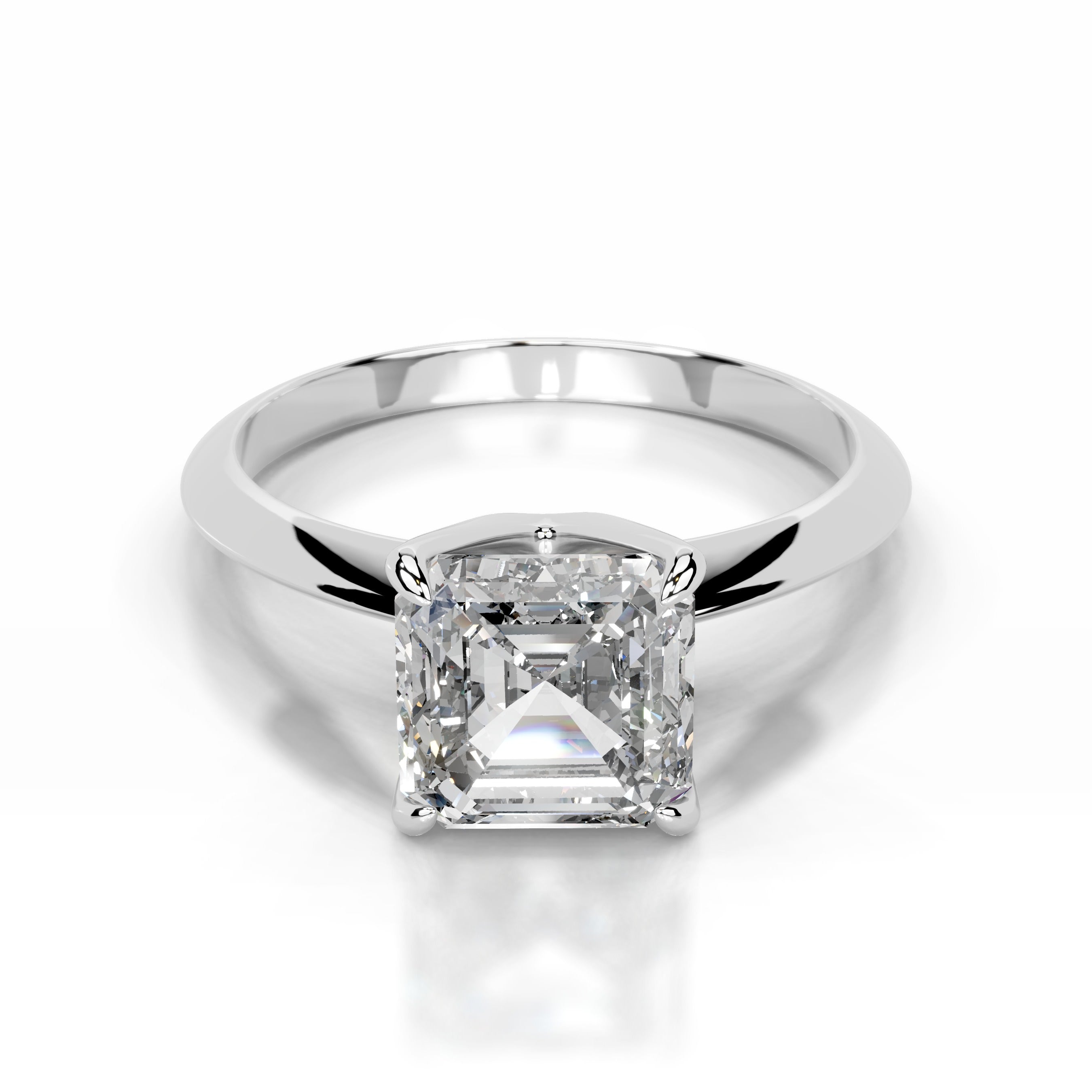 Evie Lab Grown Diamond Ring - 14K White Gold