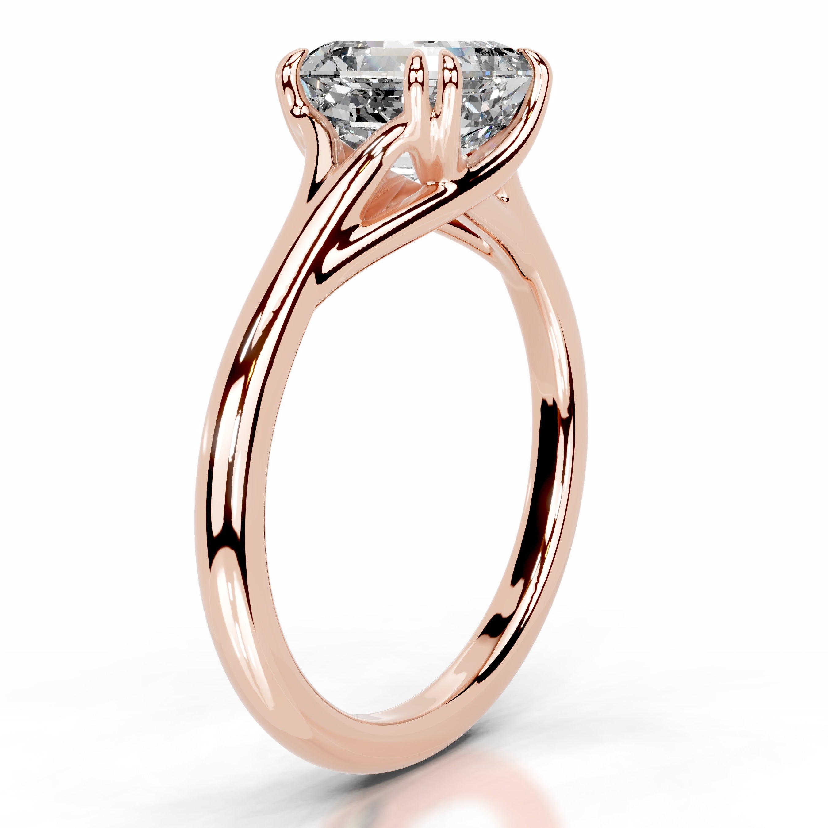 Ellie Lab Grown Diamond Ring - 14K Rose Gold