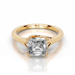 Ellie Lab Grown Diamond Ring - 18K Yellow Gold