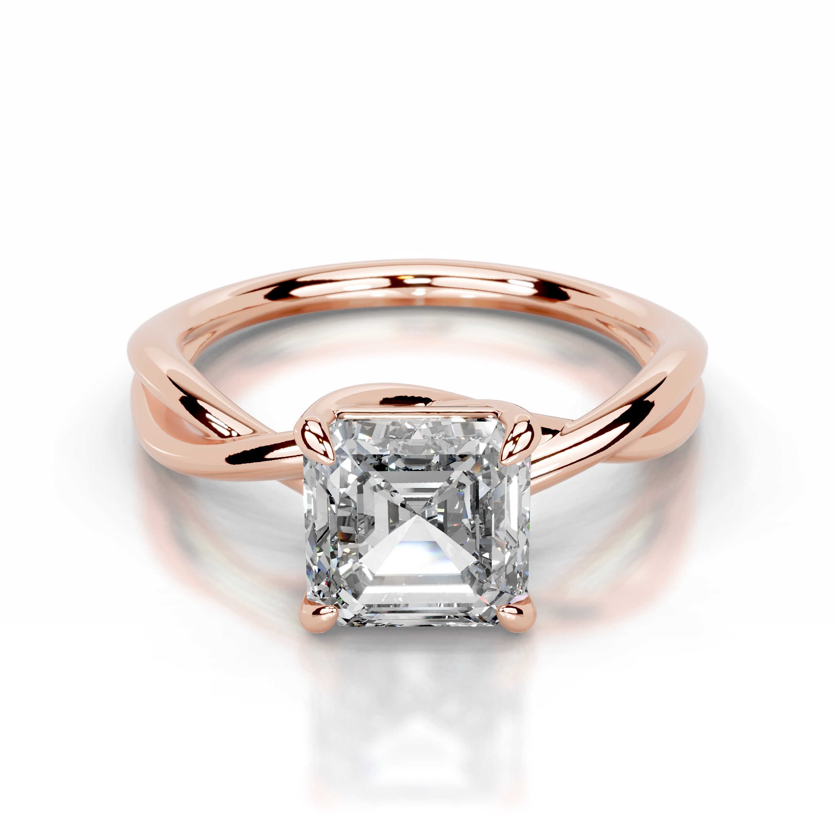 Billie Lab Grown Diamond Ring - 14K Rose Gold