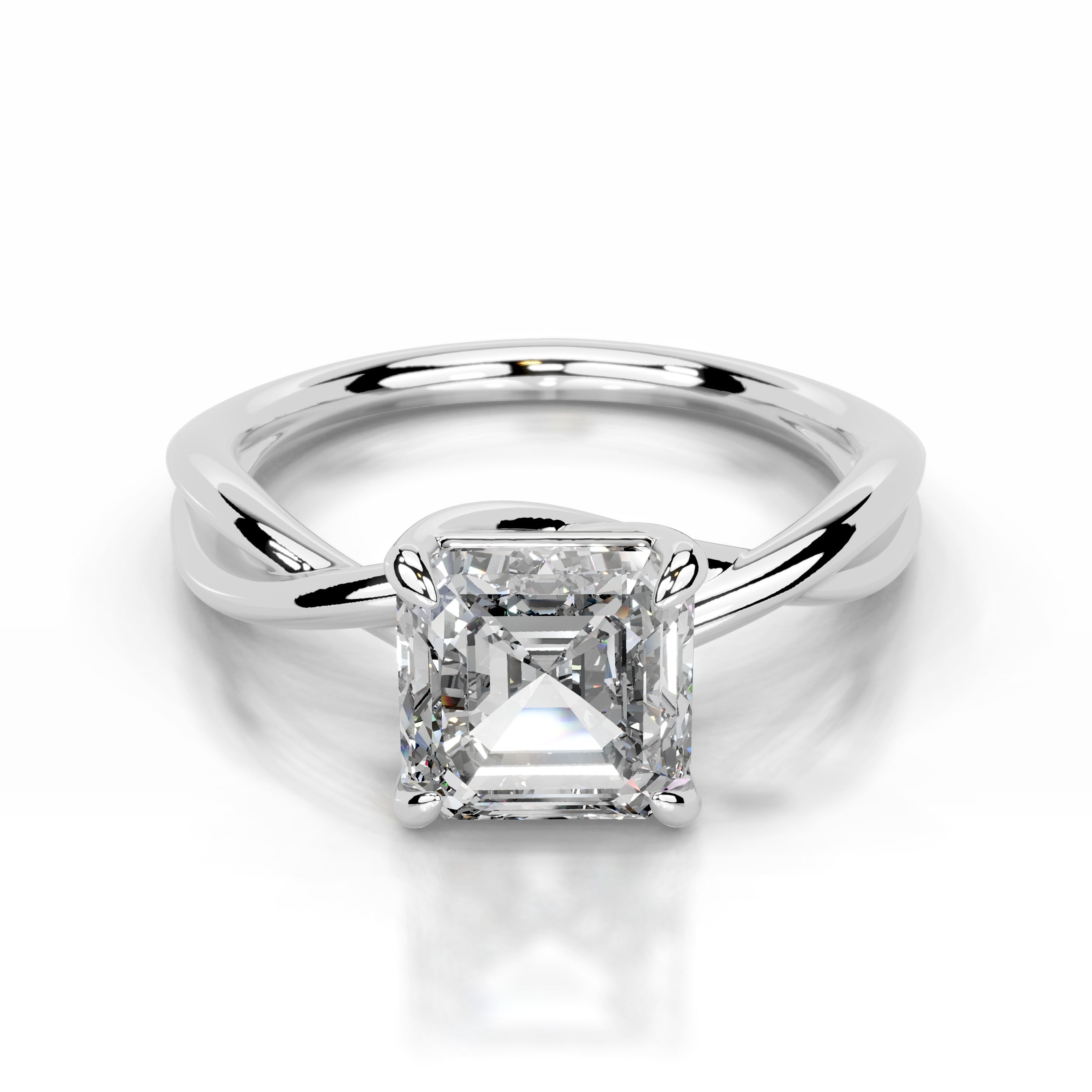 Billie Lab Grown Diamond Ring - 18K White Gold