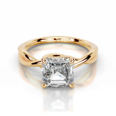 Billie Lab Grown Diamond Ring - 18K Yellow Gold