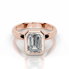 Kaylee Lab Grown Diamond Ring - 14K Rose Gold