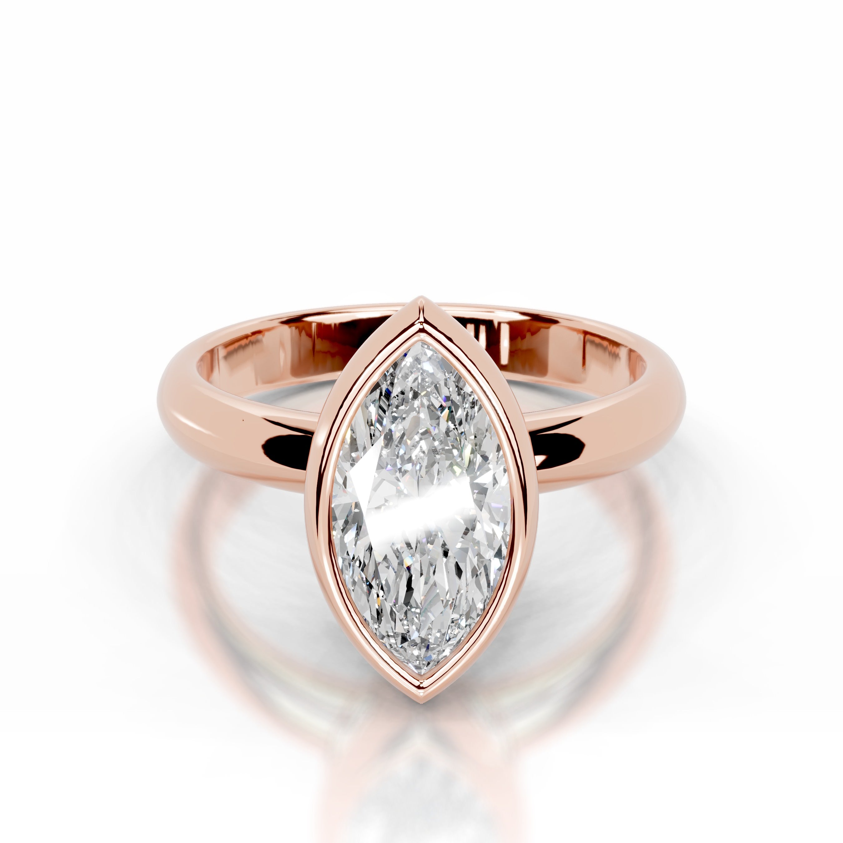 Kaylee Lab Grown Diamond Ring - 14K Rose Gold