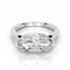 Miriam Lab Grown Diamond Ring - Platinum