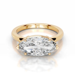 Miriam Lab Grown Diamond Ring - 18K Yellow Gold