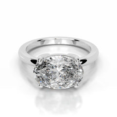 Miriam Lab Grown Diamond Ring - 14K White Gold