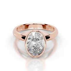 Kaylee Lab Grown Diamond Ring - 14K Rose Gold