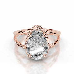 Yul Lab Grown Diamond Ring Pear - 14K Rose Gold