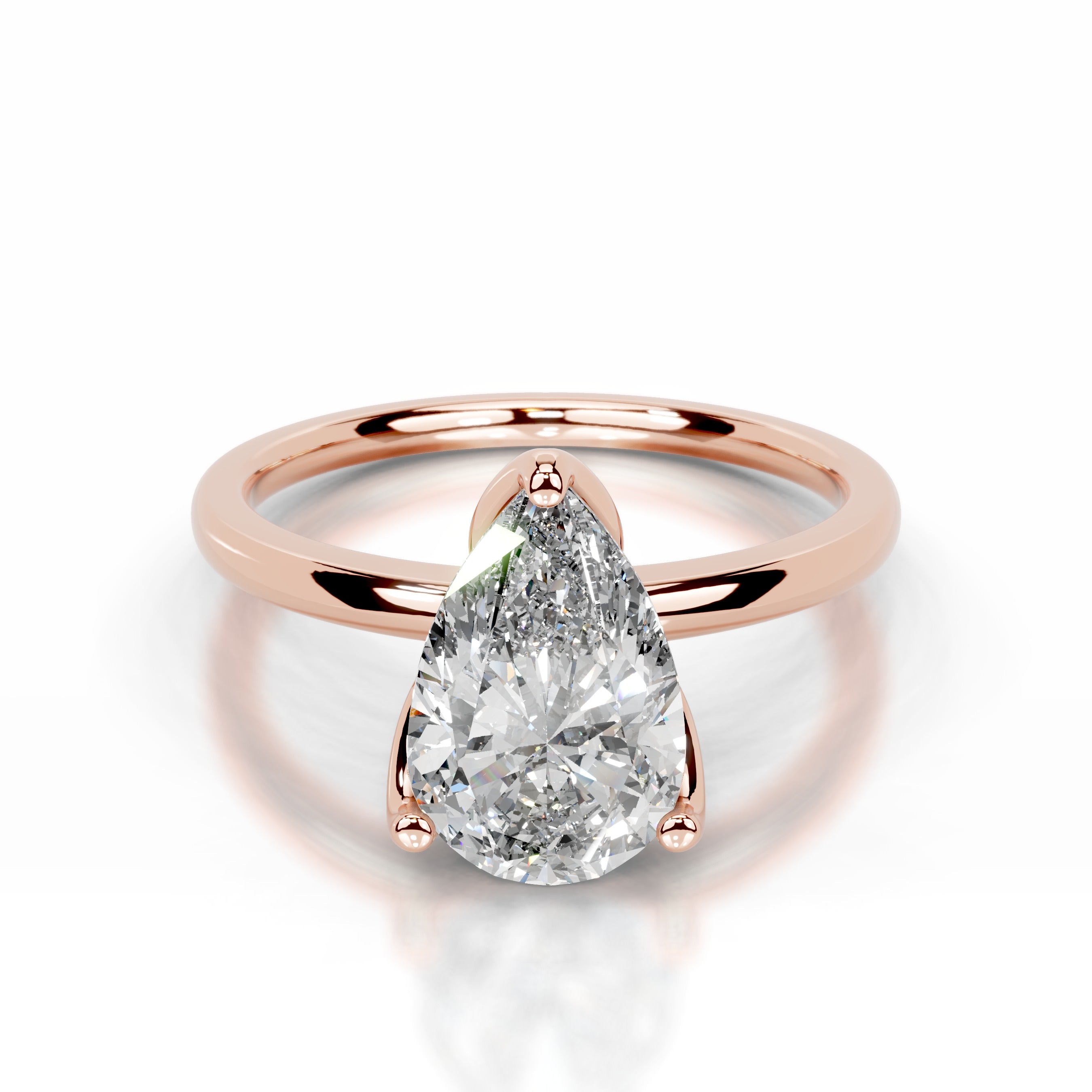 Phoenix Lab Grown Diamond Ring - 14K Rose Gold