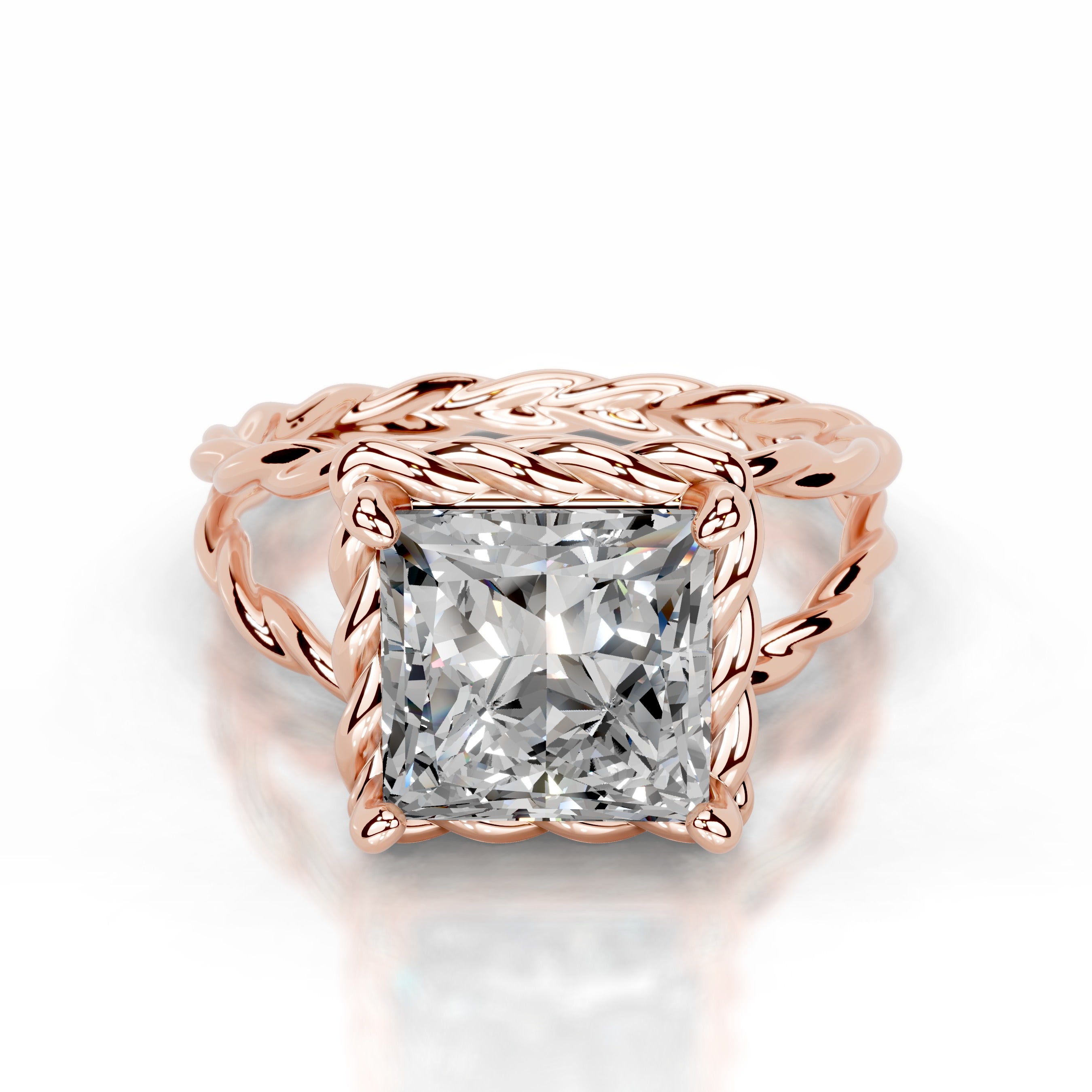 Yul Lab Grown Diamond Ring - 14K Rose Gold